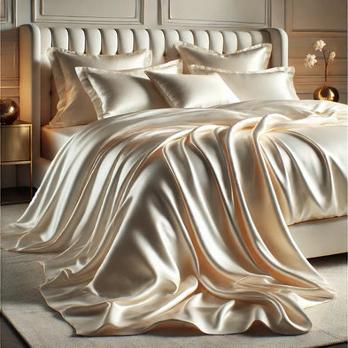 Dormir avec style : Découvrez les bienfaits de la soie naturelle pour une housse de couette de qualité
