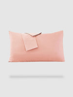 Housse de coussin haut de gamme 50x70cm 2pieces - Rose clair