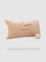 Housse de coussin haut de gamme 65x65cm 2Pieces - Saumon