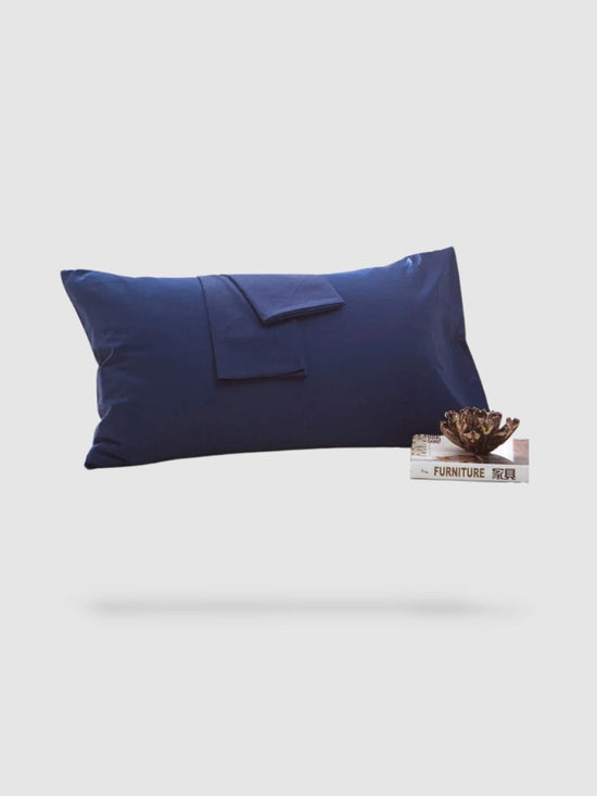 Housse de coussin haut de gamme 65x65cm 2Pieces - Bleu