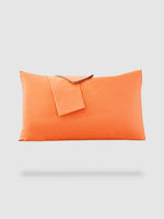 Housse de coussin haut de gamme 50x60cm 2pieces - Orange