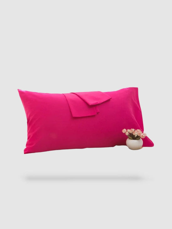 Housse de coussin haut de gamme 50x90cm 2pieces - Rose