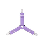 Clip triangulaire antidérapant pour draps ajustable - 1 Pcs Pourpre