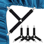 Clip triangulaire antidérapant pour draps ajustable