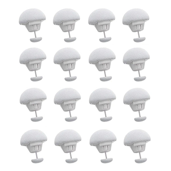 Clip pour housse de couette - 16Pcs Blanc