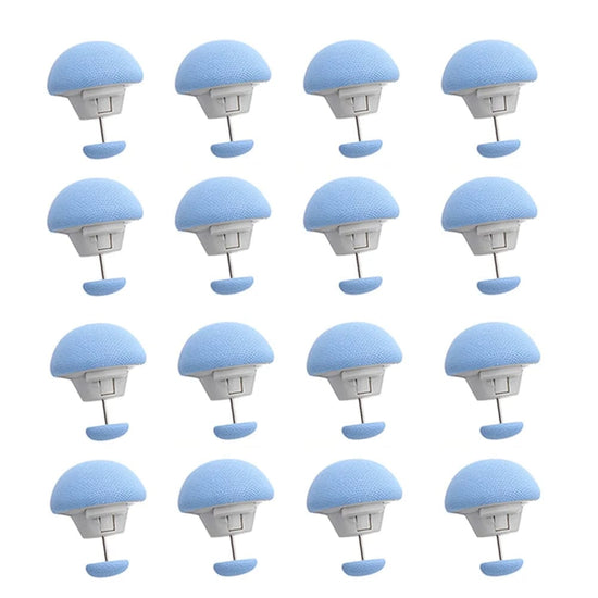 Clip pour housse de couette - 16Pcs Bleu