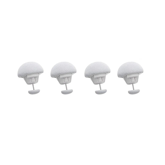 Clip pour housse de couette - 4Pcs Blanc