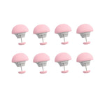 Clip pour housse de couette - 8Pcs Rose