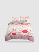 housse de couette 140x200 lapin - 135x200cm 2PCS