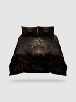 housse de couette loup 240x260 - 135x200cm