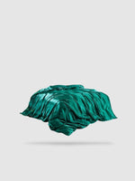 housse de couette satin de coton 200x200 - Vert