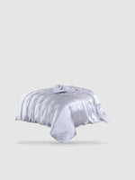 Housse de couette en soie de mûrier 260x240 - Blanche