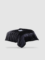 Housse de couette en soie de mûrier 260x240 - Noir