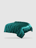 Housse de couette en soie de mûrier 260x240 - Vert