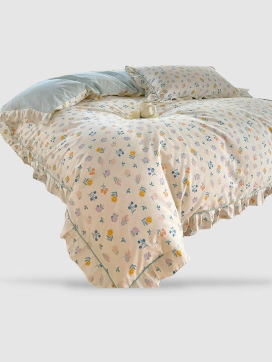 housse de couette à volants 150x200 - Motif 4