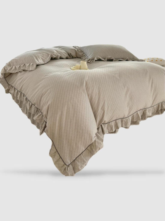 housse de couette à volants 180x220 - Motif 7
