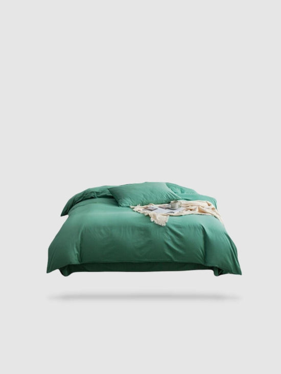 housse de couette 100% coton égyptien 220x240 - Vert clair