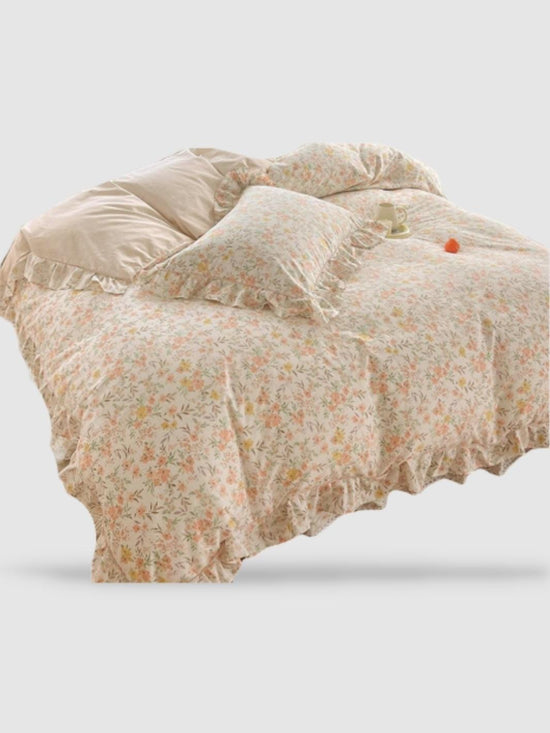 housse de couette à volants 220x240 - Motif 5