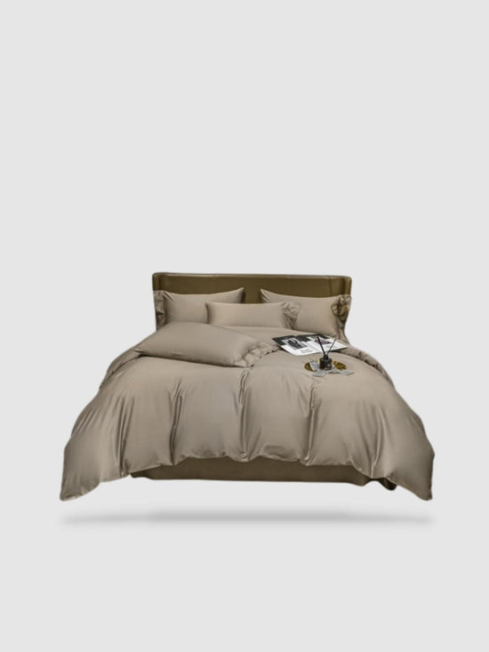 housse de couette coton Bédouins 220x240 - Marron foncé