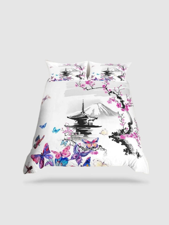 housse de couette style japonais 135x200 - Motif 19