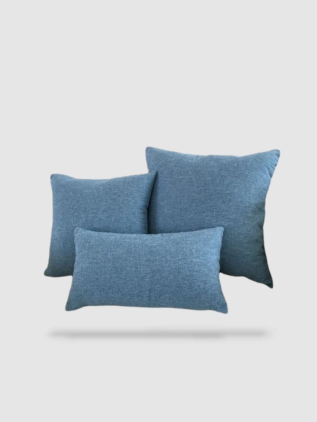 Housse de coussin 45x45 bleu ciel motif léopard Dutch Decor Freya neuve - Linge de maison Housse de coussin 45x45 bleu ciel motif léopard Dutch Decor Freya neuve - Linge de maison