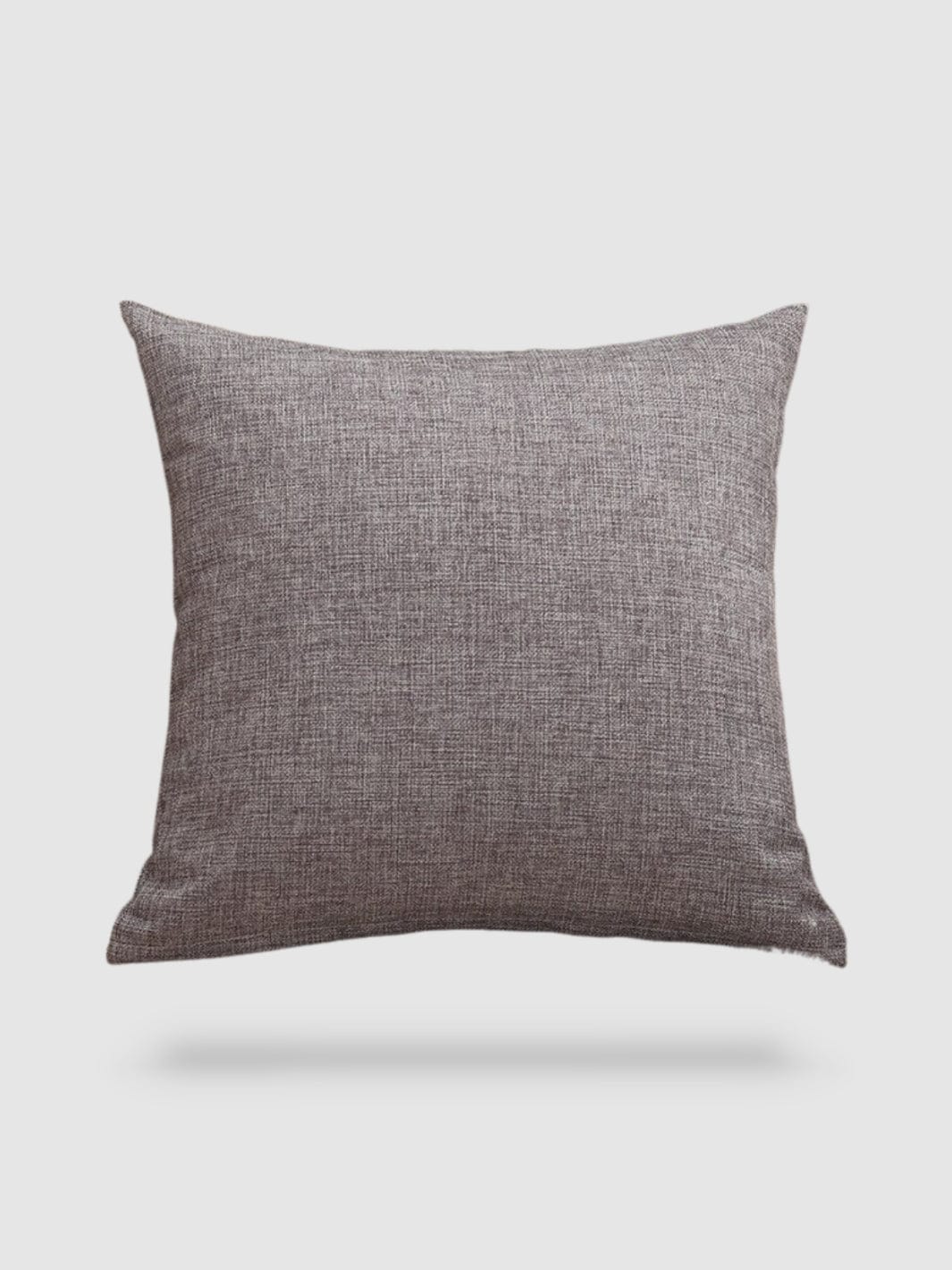 housse de coussin en Coton de lin 40x40 - Gris