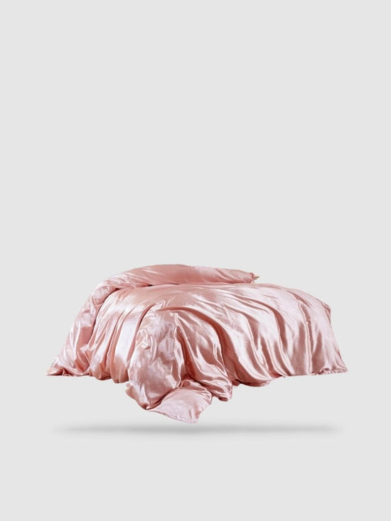 housse de couette satin de coton 220x240 - Jade