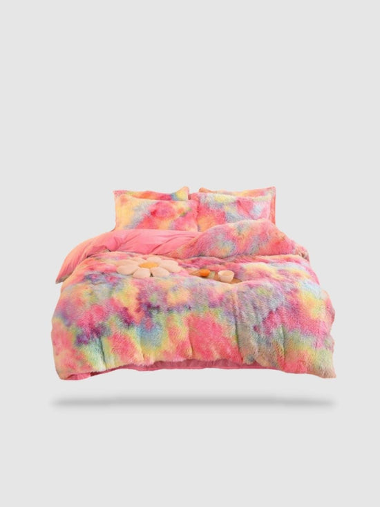 parure de lit peluche 220x240 - Motif 11