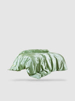 housse de couette satin de coton 220x240 - Vert pomme