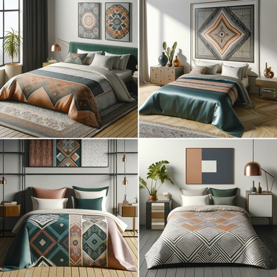 Les tendances actuelles en matière de linge de lit : explorer les couleurs, motifs et tissus à la mode