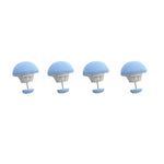 Clip housse de couette 4Pcs Bleu