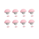 Clip housse de couette 8Pcs Rose