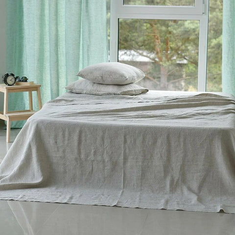 Drap plat en lin 120x200