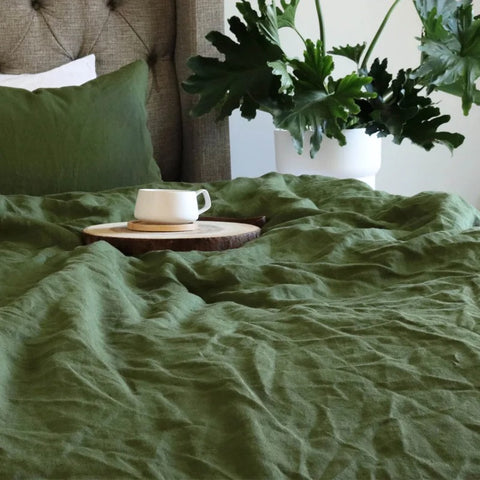 Drap plat en lin 120x200