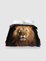 Housse de couette lion 220x240 140x200cm