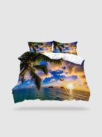 housse de couette plage - 135x200cm