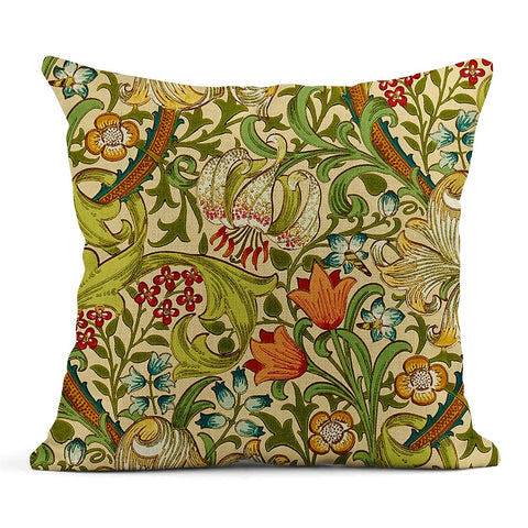 housse de coussin floral