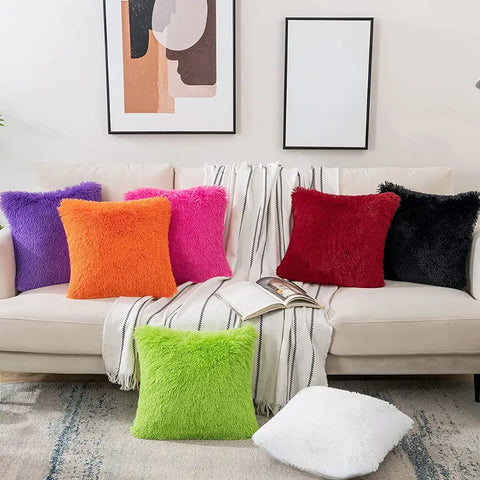 housse de couette en fourrure