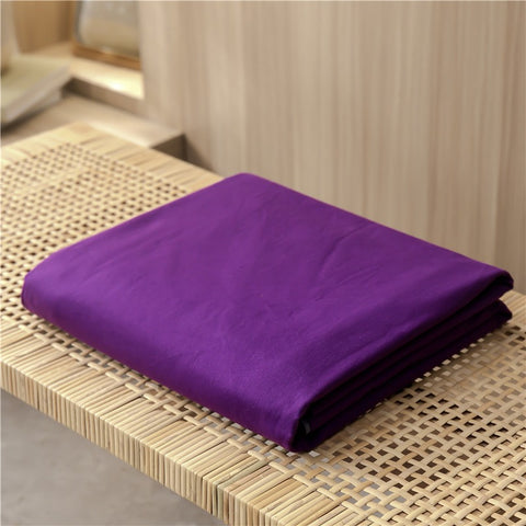 housse de couette coton égyptien mauve
