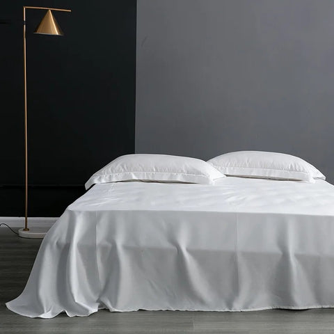 Drap plat en soie naturelle 245x250