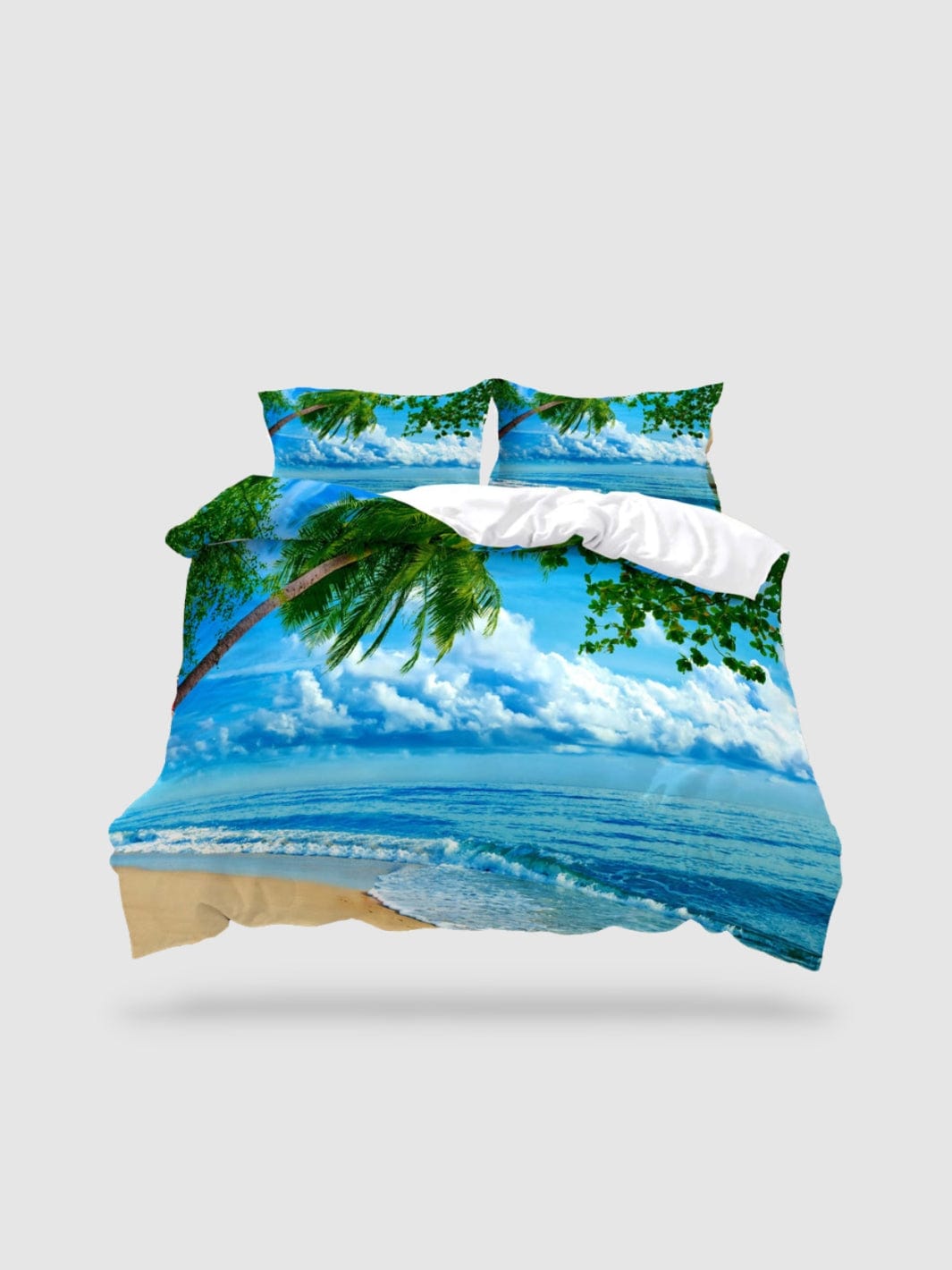 parure de lit bord de mer - 135x200cm