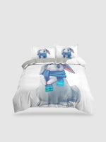 parure lit lapin - 135x200cm 2PCS