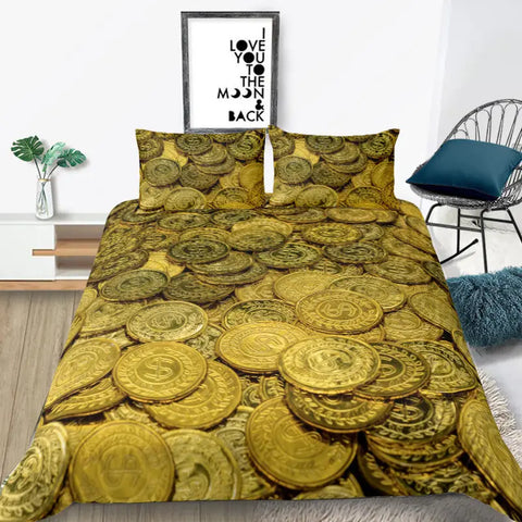 housse de couette or
