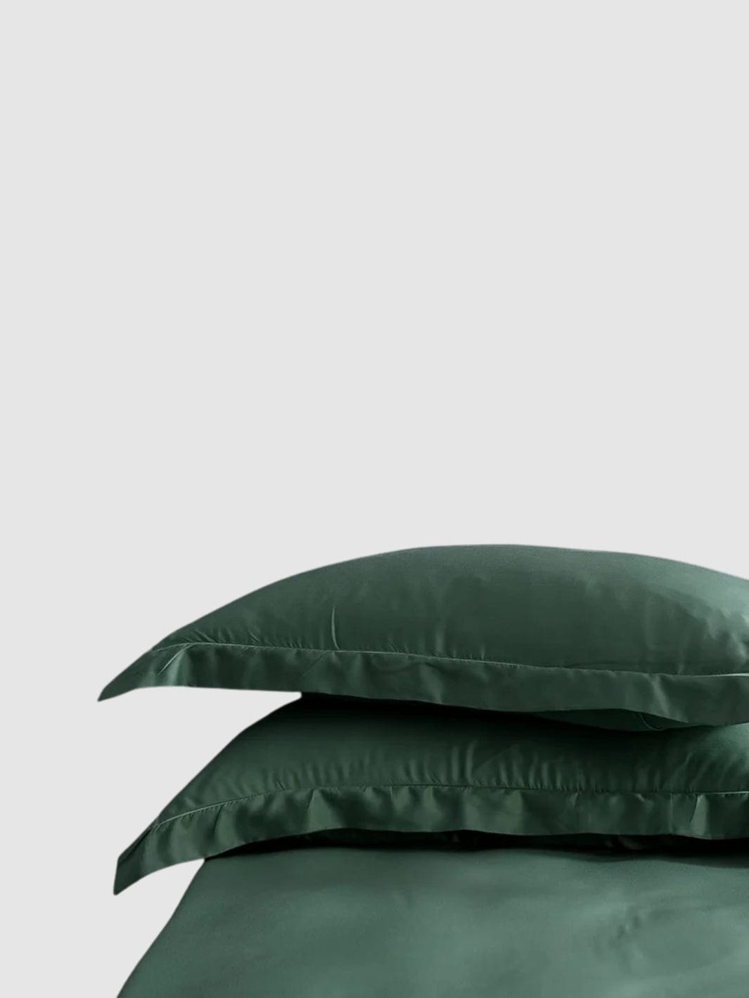 Taie d’oreiller en soie de murier 50x75 - Vert