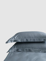 Taie d’oreiller en soie de murier 40x60 - Gris