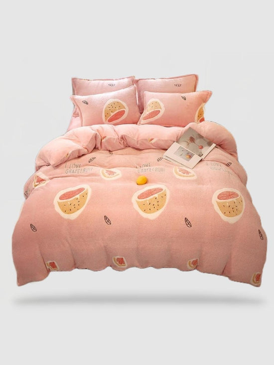 Housse De Couette Fleur Rose - Antqutés Housse De Couette Fleur Rose - Antqutés