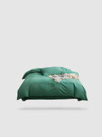 housse de couette 100% coton égyptien 220x240 - Vert clair