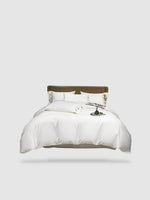 housse de couette coton Bédouins 220x240 - Blanc