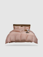housse de couette coton Bédouins 220x240 - Marron