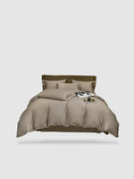 housse de couette coton Bédouins 220x240 - Marron foncé